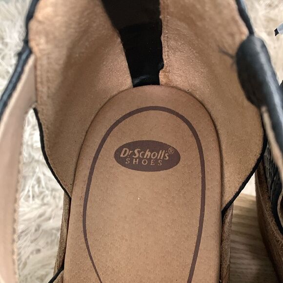 Dr. Scholl's Shoes Women's Long Island Ankle Straps Black Sandal Size 10 Medium - Picture 15 of 17